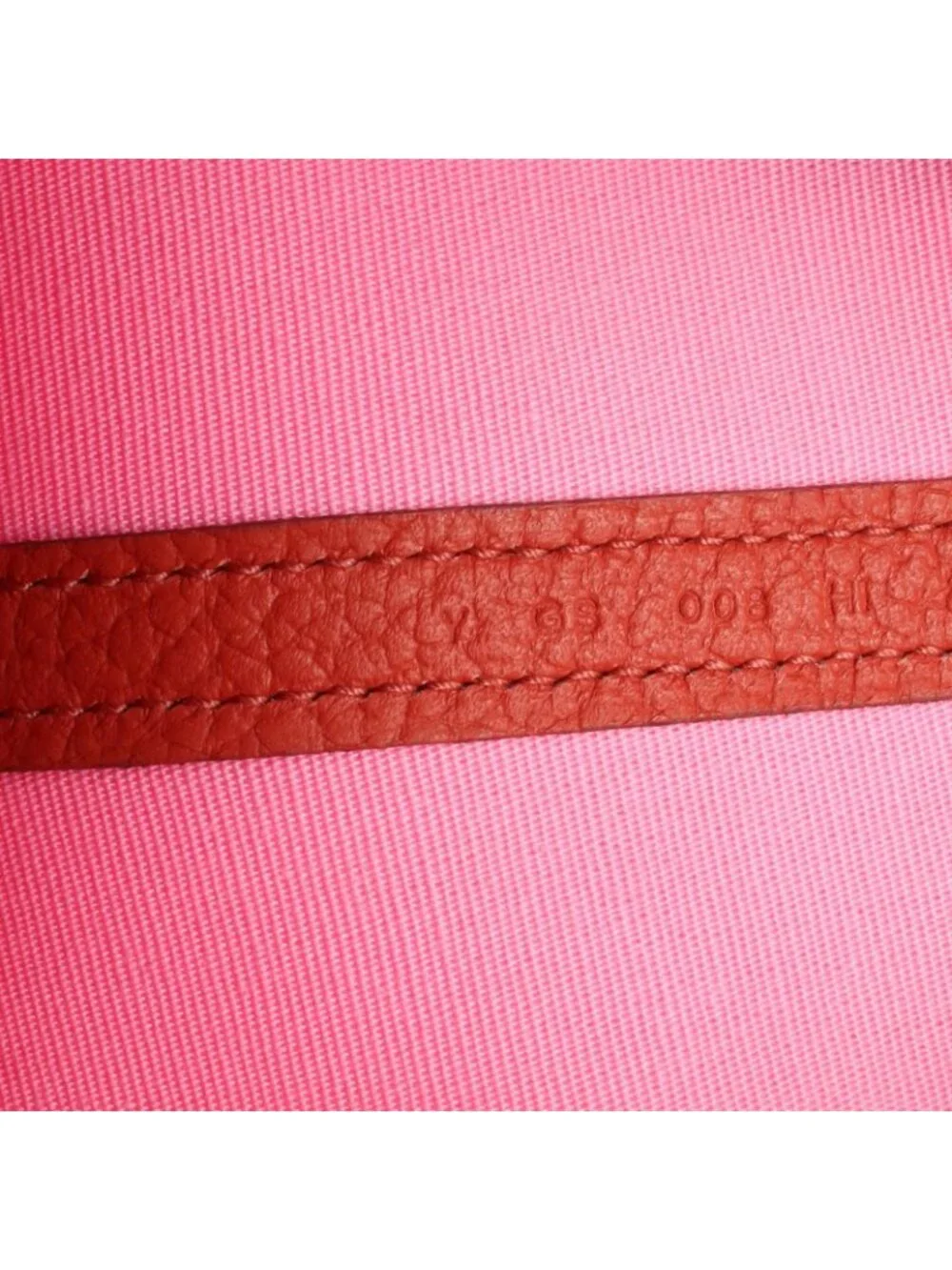 Hermes Tote Garden File PM 2-Way Pink Rouge Ducese Canvas PM